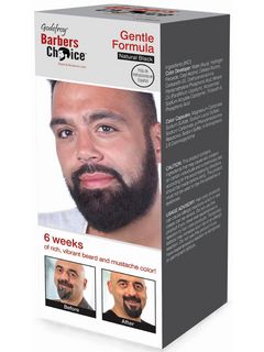 Godefroy Barbers Choice Natural Black Камуфляж бороды, набор (натурально-черный)		