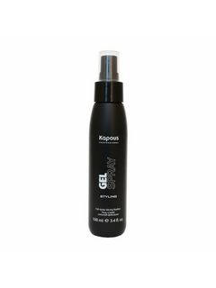 Гель-спрей для волос сильной фиксации Gel-spray Strong, 100 мл. Styling KAPOUS