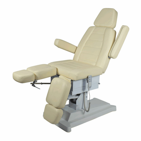 Педикюрно-косметологическое кресло СИРИУС - 10 на электроприводе (3 мотора)