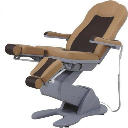 Педикюрно-косметологическое кресло МД-896-3А на электроприводе (3 мотора)