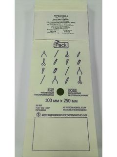 Пакет iPack 100х250мм (100 шт)