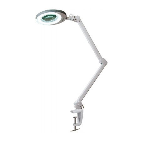 Лампа-лупа на кронштейне (5 диоптрии) SMD, 60 светодиодов, 6 вт