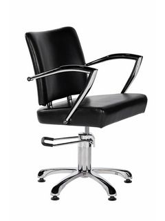 Кресло парикмахерское А08В (черный)