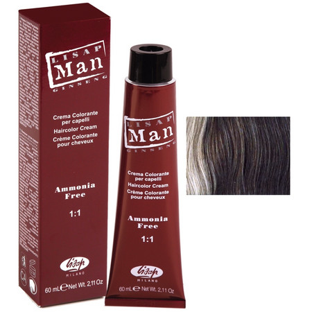 Lisap Man color 4 каштановый 60 мл