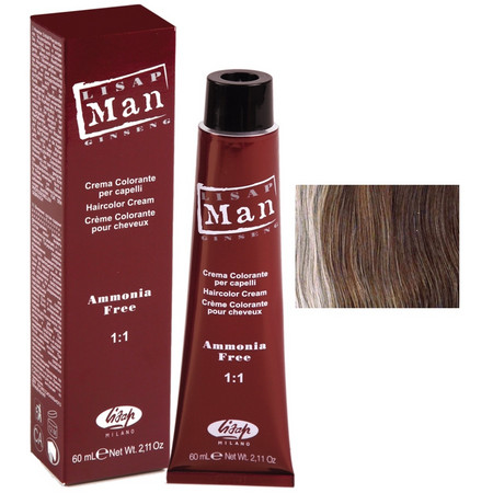 Lisap Man color 6 темный блондин  60 мл