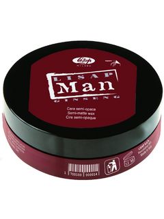 Lisap Man Матирующий воск для укладки волос для мужчин Semi-Matte Wax 100 мл