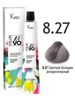 KEZY Color Vivo Крем-краска 8.27 Светлый блондин антарктический, 100 мл. 