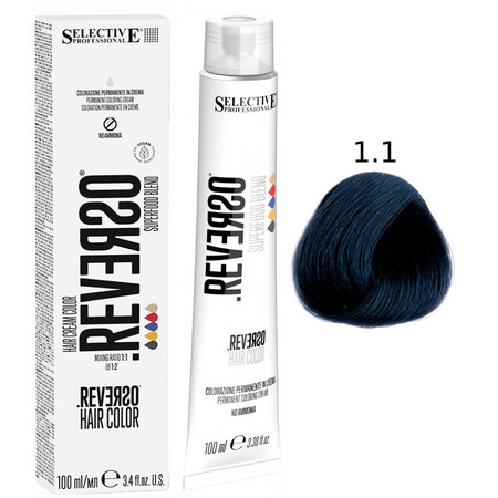 SELECTIVE Reverso Hair Color 1.1 Черно-синий