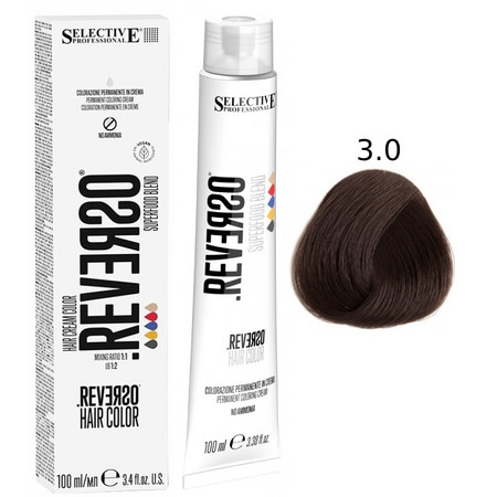 SELECTIVE Reverso Hair Color 3.0 Темно-каштановый