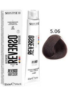 SELECTIVE Reverso Hair Color 5.06 Светло-каштановый 