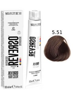 SELECTIVE Reverso Hair Color 5.51 Светло-каштановый 