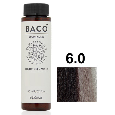 KAARAL Baco Color Glaze 6.0 темный блондин 60 мл