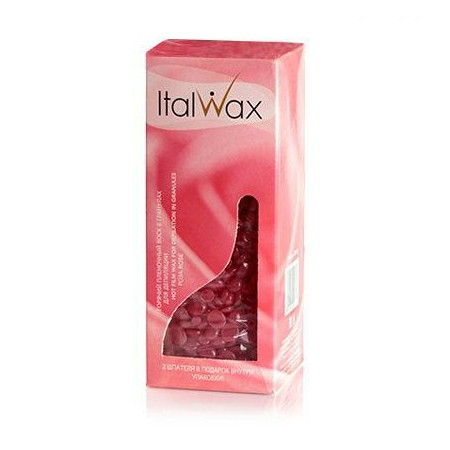ItalWax Воск горячий (пленочный) розовый, гранулы 250гр