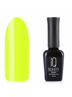 IQ BEAUTY Каучуковый гель-лак с кальцием №130 10 мл.(Crime lime)