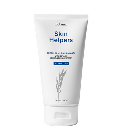 Skin Helpers Мицеллярный очищающий гель с бетаином и экстрактом шелковицы, 150 мл 