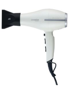 DEWAL Фен Exception Compact с ионизацией, белый, компактный, 2200W