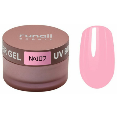 RuNail Expert Гель моделирующий UV BUILDER GEL №107, 50г банка