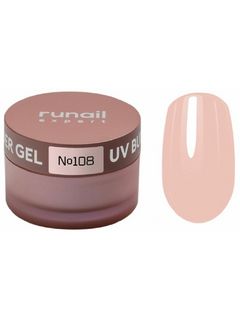 RuNail Expert Гель моделирующий UV BUILDER GEL №108, 50г банка