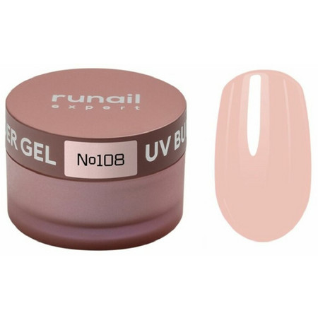 RuNail Expert Гель моделирующий UV BUILDER GEL №108, 50г банка