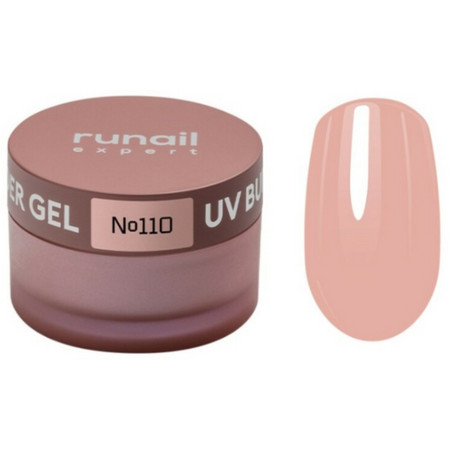 RuNail Expert Гель моделирующий UV BUILDER GEL №110, 50г банка