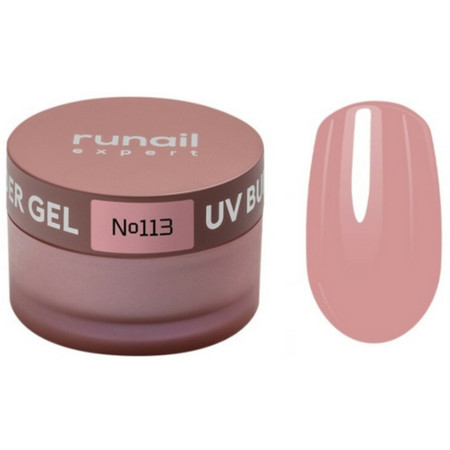 RuNail Expert Гель моделирующий UV BUILDER GEL №113, 50г банка