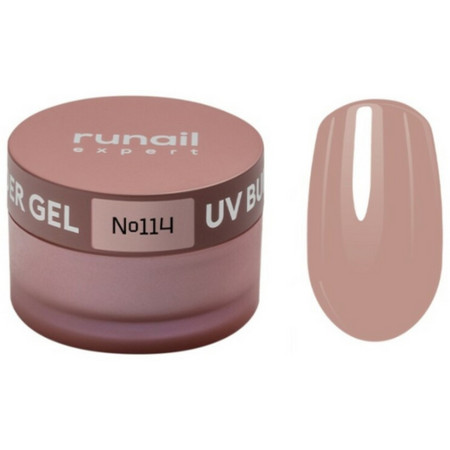 RuNail Expert Гель моделирующий UV BUILDER GEL №114, 50г банка