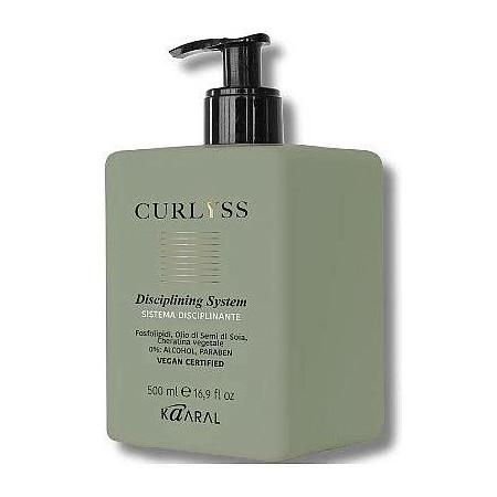 KAARAL CURLYSS Дисциплинирующий крем с Anti-frizz эффектом 500 мл.