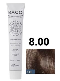 KAARAL Baco color  8.00 светлый блондин интенсивный 100 мл