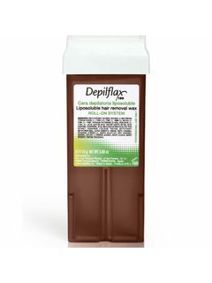 Depilflax Воск в картридже с маслом какао Шоколад, 110 мл.