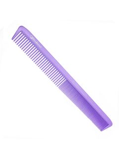 Gera Professional Расческа карбоновая для стрижки волос, 220 мм, цвет фиолетовый
