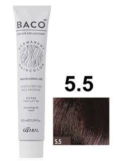 KAARAL Baco color  5.5 светлый махагоновый каштан 100 мл