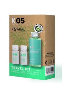 KAARAL K05 Travel Kit Набор от перхоти д/сухой кожи головы (шампунь 100мл + лосьон для волос 2*10мл)