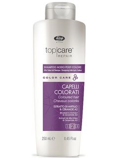 Lisap Color Care Стабилизатор цвета – Top Care Repair After Color Acid Shampoo 250 мл