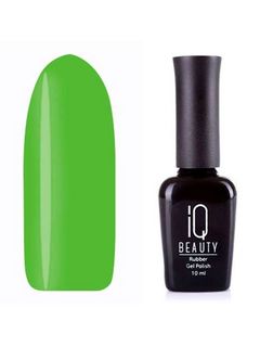 IQ BEAUTY Каучуковый гель-лак с кальцием №151 10 мл. (YBER GIRL Metagreen)
