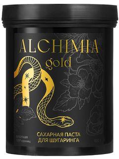 ALCHIMIA Сахарная паста для шугаринга плотная золотая, 800 гр.