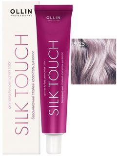 OLLIN SILK TOUCH  9/25 блондин фиолетово-махагоновый 60мл Безаммиачный стойкий краситель