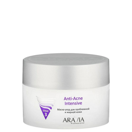 Aravia Маска-уход для проблемной и жирной кожи Anti-Acne Intensive, 150 мл 