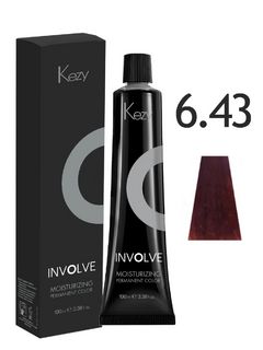 KEZY Involve color 6.43 Темный медный золотистый блондин  , 100 мл. 