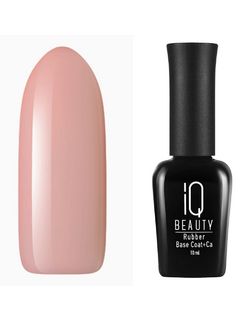 IQ BEAUTY Базовое камуфл.покрытие каучуковое с кальцием Rubber Base 24 Taupe aesthetics 10 мл 