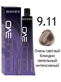 SELECTIVE COLOREVO 9.11   очень светлый блондин пепельный интенсивный