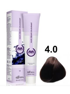 KAARAL AAA Hair crem colorant 4.0 каштан 100мл