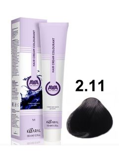 KAARAL AAA Hair crem colorant 2.11 синяя ночь 100мл