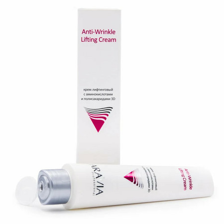 Aravia Крем лифтинговый с аминокислотами и полисахаридами Anti-Wrinkle Lifting, 100 мл 