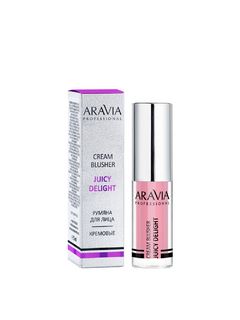 Aravia Румяна жидкие кремовые JUICY DELIGHT (02 Geranium Pink), 5 мл