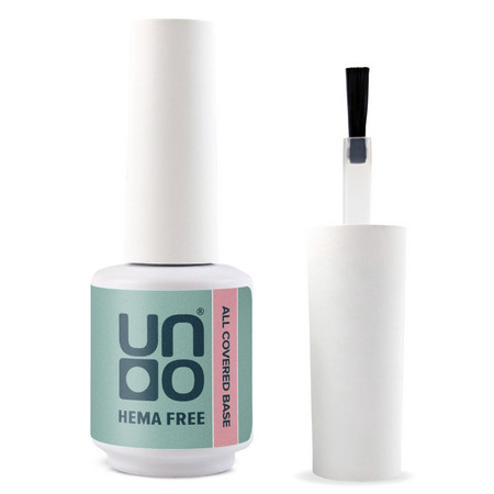 UNO HEMA FREE Гель-лак базовый All Covered Base Gel, 10 г Blush