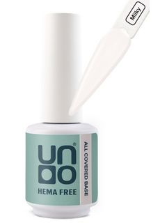 UNO HEMA FREE Гель-лак базовый All Covered Base Gel, 10 г  Milky