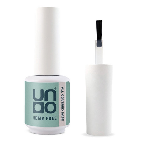 UNO HEMA FREE Гель-лак базовый All Covered Base Gel, 10 г  Milky