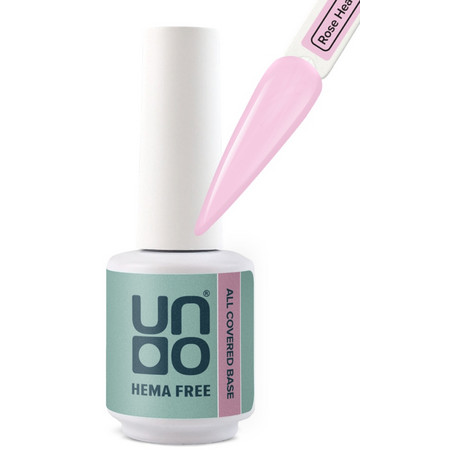 UNO HEMA FREE Гель-лак базовый All Covered Base Gel, 10 г Rose Heaven