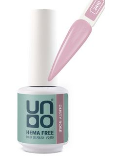 UNO HEMA FREE Гель-лак 2410 Пыльная роза - Dusty Rose, 10 г