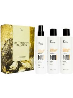 KEZY Набор My Therapy Protein (шампунь 250 мл + маска-филлер 250 мл + мультифункц. крем 200 мл) 